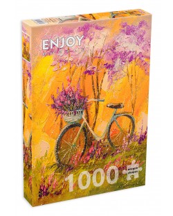 Puzzle Enjoy de 1000 de piese - Bicicleta mea